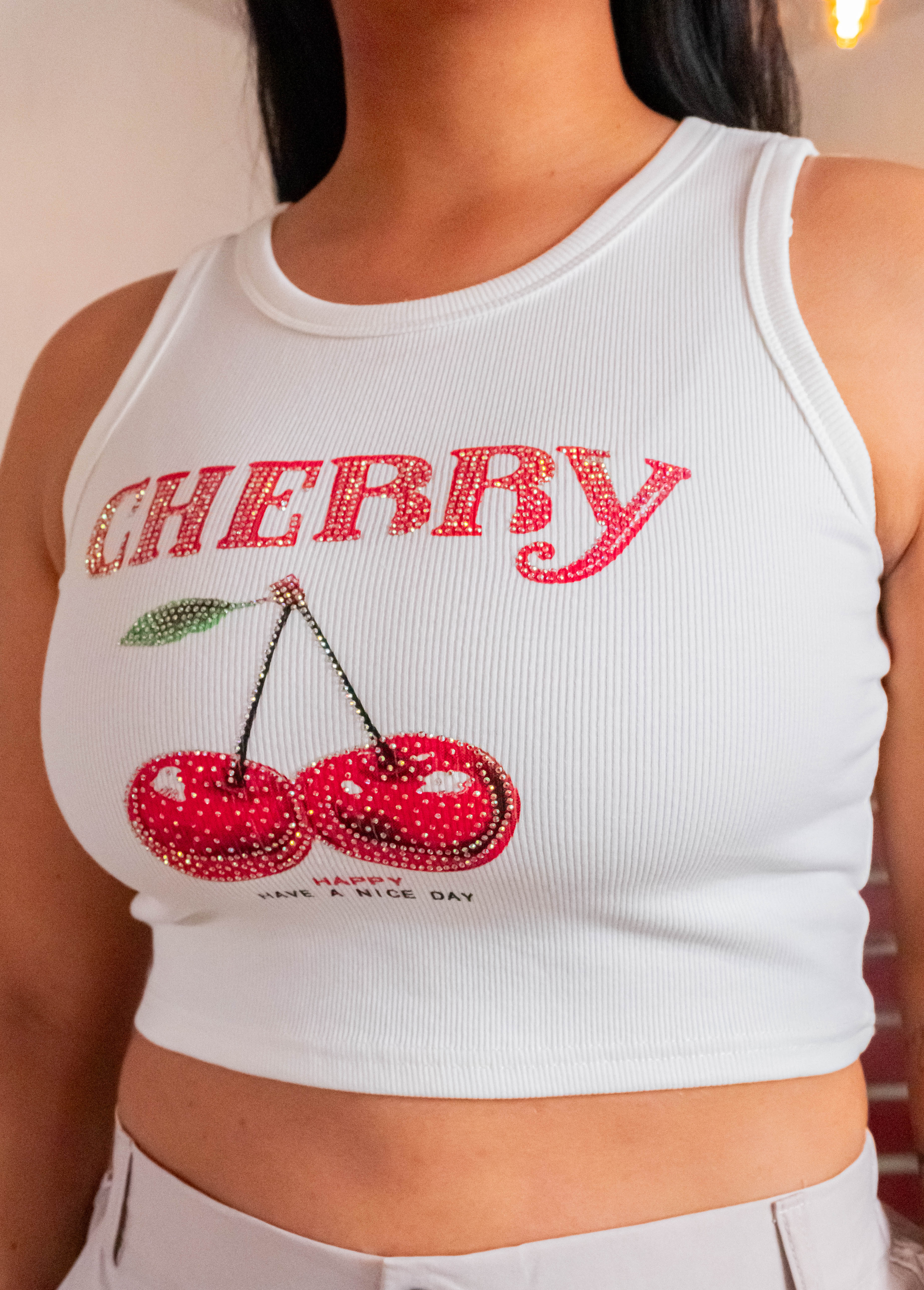 Blusa cherry