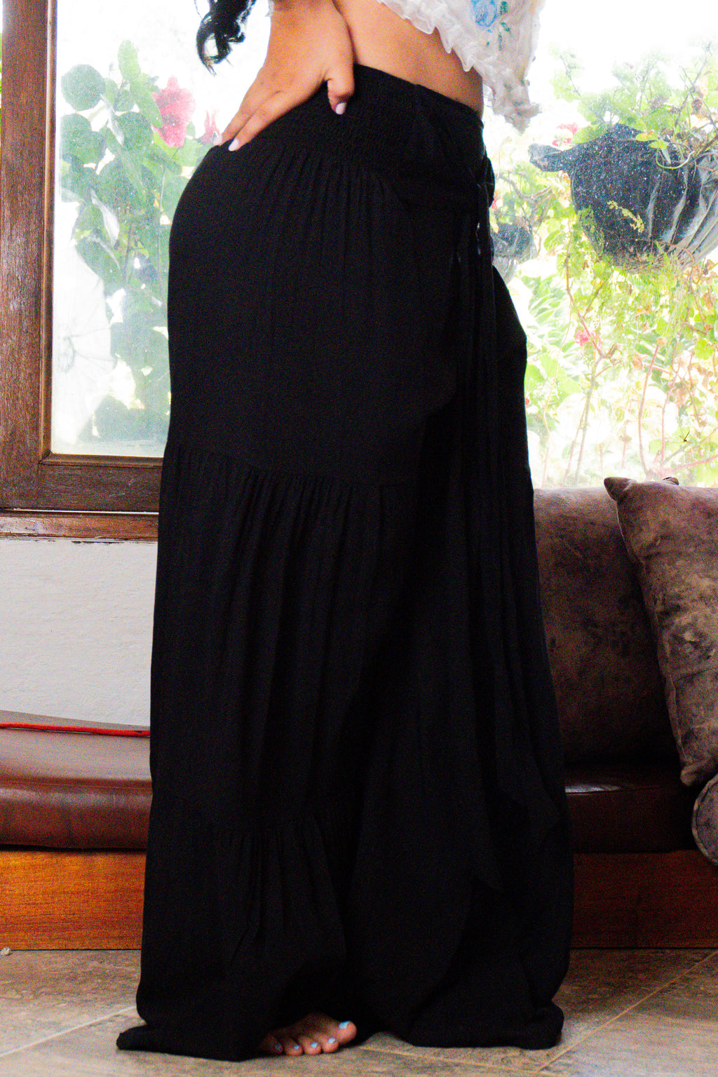 Pantalón bota ancha