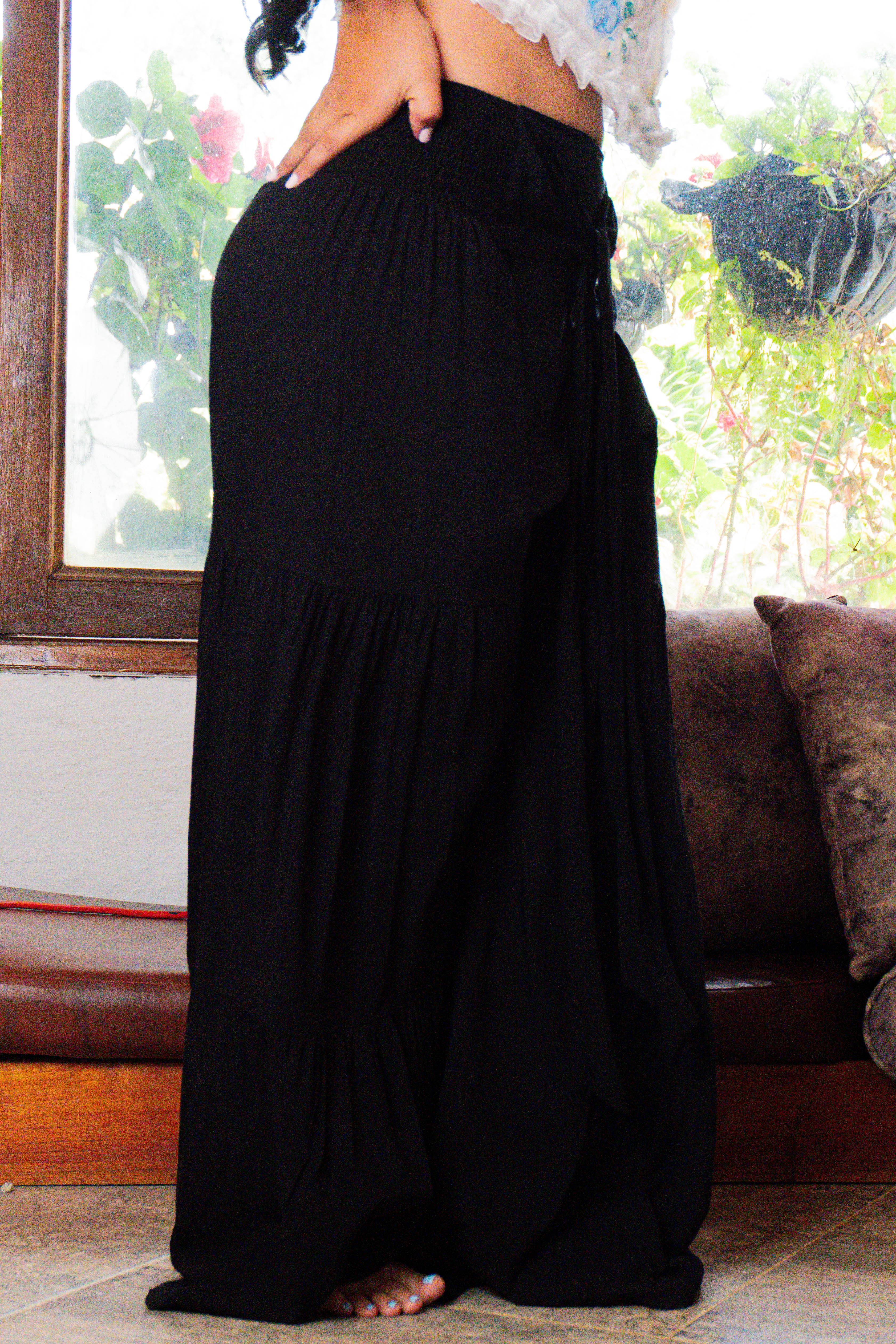 Pantalón bota ancha