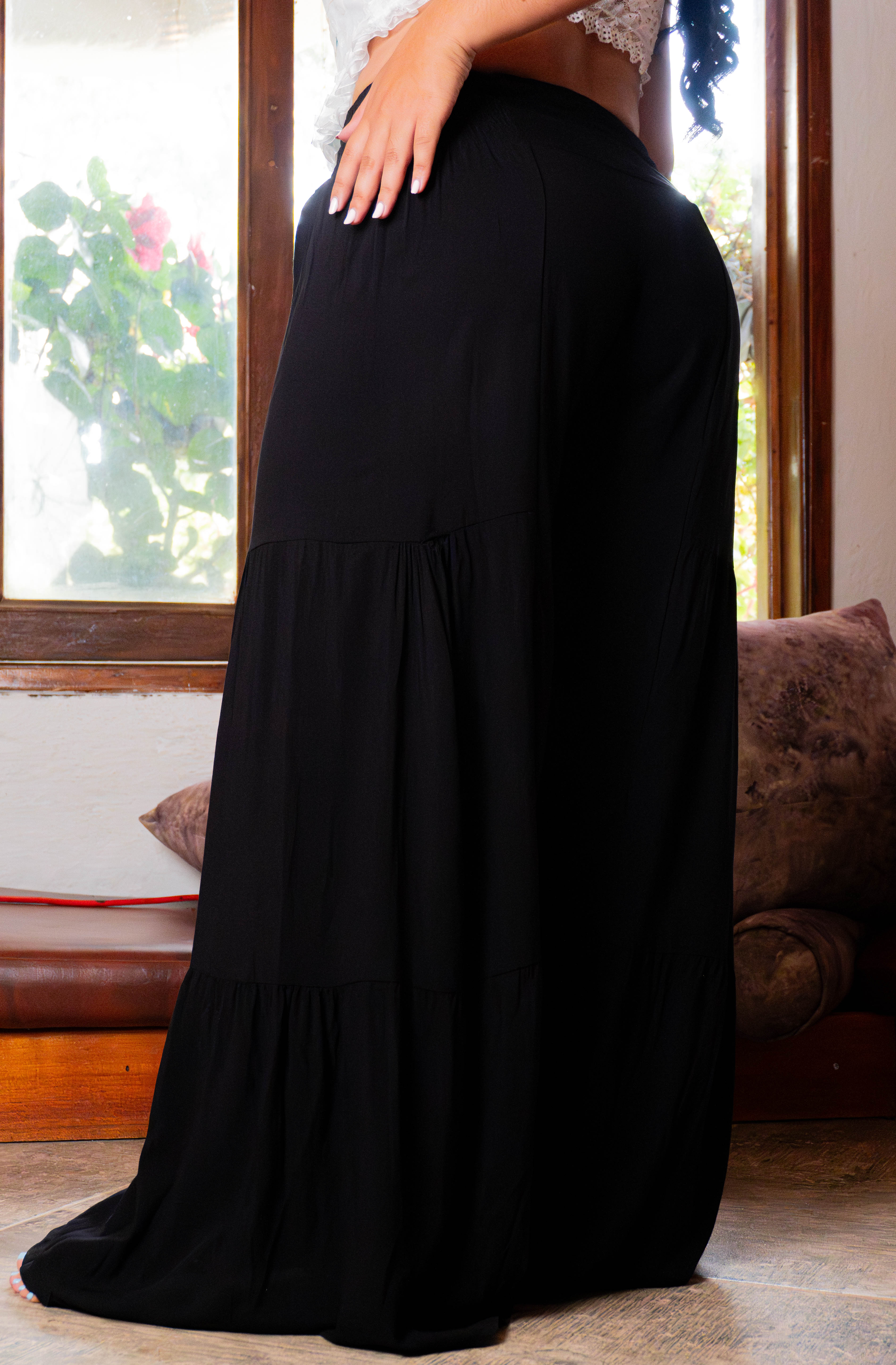 Pantalón bota ancha
